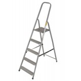 JKH Háztartási létra 4+1 fokos fellépővel (acél)
