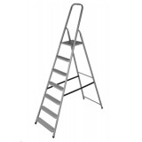 JKH Háztartási létra 6+1 fokos fellépővel (acél)