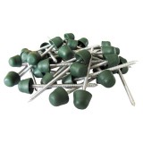 JKH Hullámlemezszeg 3,4x70 műanyag fejjel zöld (50 db)