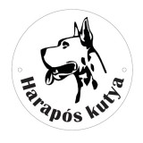 JKH Kutyatábla műanyag "dog"