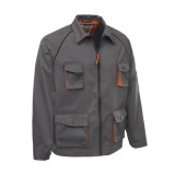 JKH Munkaruha dzseki ROCK szürke-narancs (2XL)