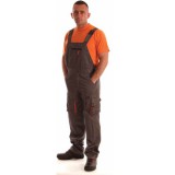 JKH Munkaruha kertésznadrág ROCK szürke-narancs (2XL)