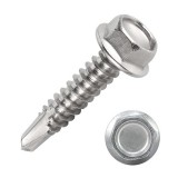 JKH Önfúró lemezcsavar hatlapfejű 6,3x50 horganyzott (8 db)