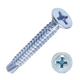 JKH Önfúró lemezcsavar süllyesztett fejű PH 6,3x38 horganyzott (30 db)