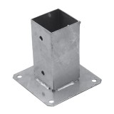 JKH Oszlophüvely lecsavarozható   71 x 71 x 150 / 1,8 mm horganyzott