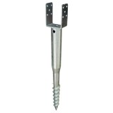 JKH Oszloptalp becsavarható (talajcsavar) 101 x 865 / 4 mm tűzihorg.