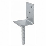 JKH Oszloptalp "L" betonozható 80 x 60 x 100 / 4 mm horganyzott