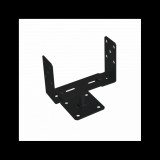 JKH Oszloptalp lecsavarozható állítható 60-200 / 4 mm fekete