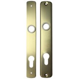 JKH Portálcím 85mm cilinderlyukas F2 eloxált (1 pár)