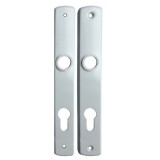 JKH Portálcím 85mm cilinderlyukas fehér (1 pár)