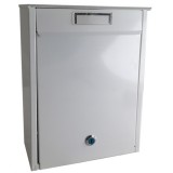 JKH Postaláda álló BAKONY (26x35cm) fehér, névtartóval