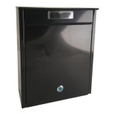 JKH Postaláda álló BAKONY (26x35cm) fekete, névtartóval