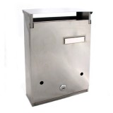 JKH Postaláda álló MINIMA (21x31cm) INOX, névtartóval