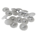 JKH Pozdorjacsavar dísztető PH szürke műanyag (18 db)