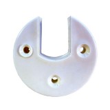 JKH Rúdtartó műanyag fehér (2 db)