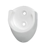 JKH Rúdtartó műanyag fehér kerek (2 db)