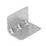JKH Sarokösszekötő lemez erősített széles 65 x 65 x 100 / 2,5 mm horganyzott