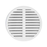 JKH Szellőzőrács kerek állítható d=75-125mm műanyag fehér