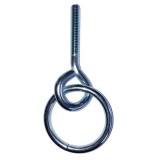 JKH Szemescsavar M10x102mm kötélkarikával  7x65mm horganyzott