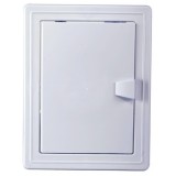 JKH SZERVIZAJTÓ 200X200MM MŰANYAG FEHÉR