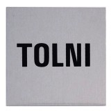 JKH Tábla alumínium öntapadó 60x60mm "TOLNI"