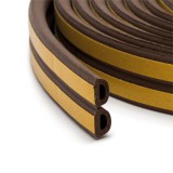 JKH Tömítőprofil öntapadós EPDM   6m "D" barna