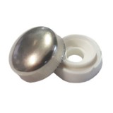 JKH Tükörgomb műanyag nikkelezett (4 db)