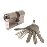 JKH Zárbetét 30/30mm 6 kulcs nikkel