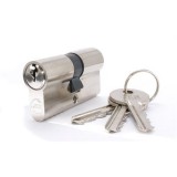 JKH Zárbetét  45/50mm 3 kulcs nikkel