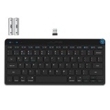 JLab Go Wireless Bluetooth Keyboard Black US  IEUKGOKEYBRBLK4
