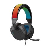 JLab Nightfall vezetékes fekete gamer headset (IEUGHNHTFALLRBLK4)