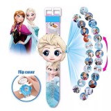 JM 3d Gyerek Projektoros Karóra 24 Motívummal Elza