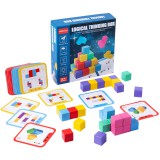 JM Block Építőelem Puzzle Tér Háromdimenziós Gondolkodás Gyakorló Játék