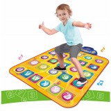 JM Dancing Challenge Zenélő Táncszőnyeg – Betűk