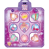 JM Dancing Challenge Zenélő Táncszőnyeg Rózsaszín-lila