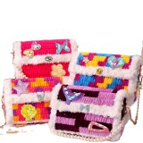 JM DIY Kreatív horgolt kézitáska készlet lányos játékok ajandek