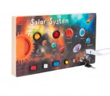 JM Fa Foglalat Tábla Oktatási Led - Es Kapcsolgatós Játék Finommotorikus Edzés