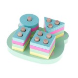 JM Fából Készült Válogató Puzzle