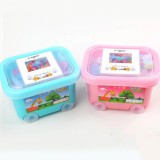 JM Gyurma Készlet Dobozba Rejtvényekkel Kék Doboz