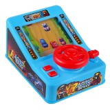 JM Interaktív, Készségfejlesztő Autóverseny Szimulátor Gyerekeknek Kormánykerékkel, Hang- És Fényeffektekkel