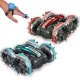 JM Kétéltű Rc Kaszkadőrautó 100 Road – Vízben Is Irányítható, Átfordul, Körbe Fordul