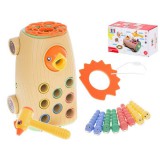 JM Mágneses Játék Etetni A Madarat Kerekeken