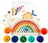 JM Montessori Gyöngy Játék Clip Beads Játék