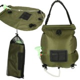 JM Napelemes kempingzuhany 20L XXL hőmérővel