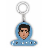 Jóbarátok Ross kulcstartó