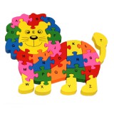 JobbÁron Fa oktató puzzle oroszlán