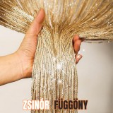 JobbÁron.hu Spagetti függöny metál