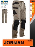 Jobman PRACTICAL KHAKI technikai prémium deréknadrág - munkaruha