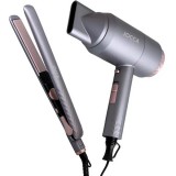 JOCCA 2756 Hajszárító 2200W-os DC motorral + 45W-os hajvasaló készlet