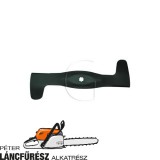 John Deere GX24566 GX24566LT fűnyíró kés, L 475 mm, vastagság 4 mm